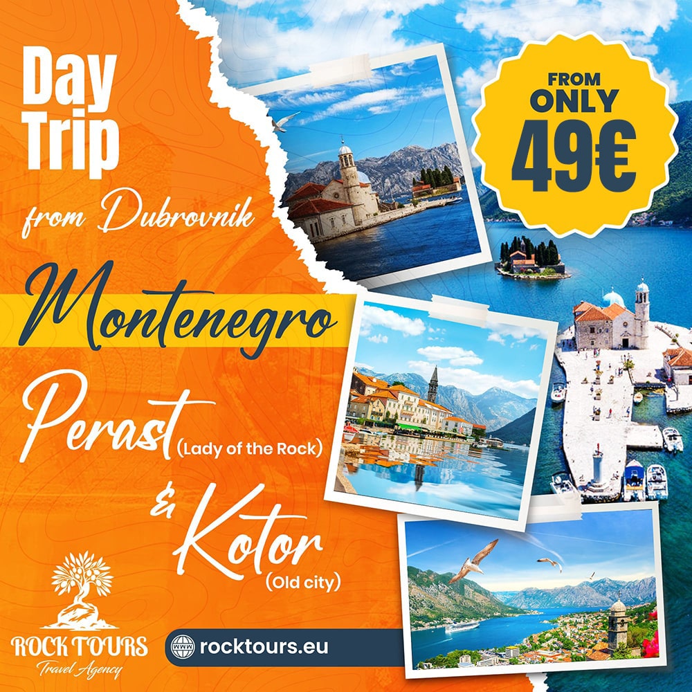 Day Trip from Dubrovnik: MONTENEGRO Perast & Kotor | 2025.