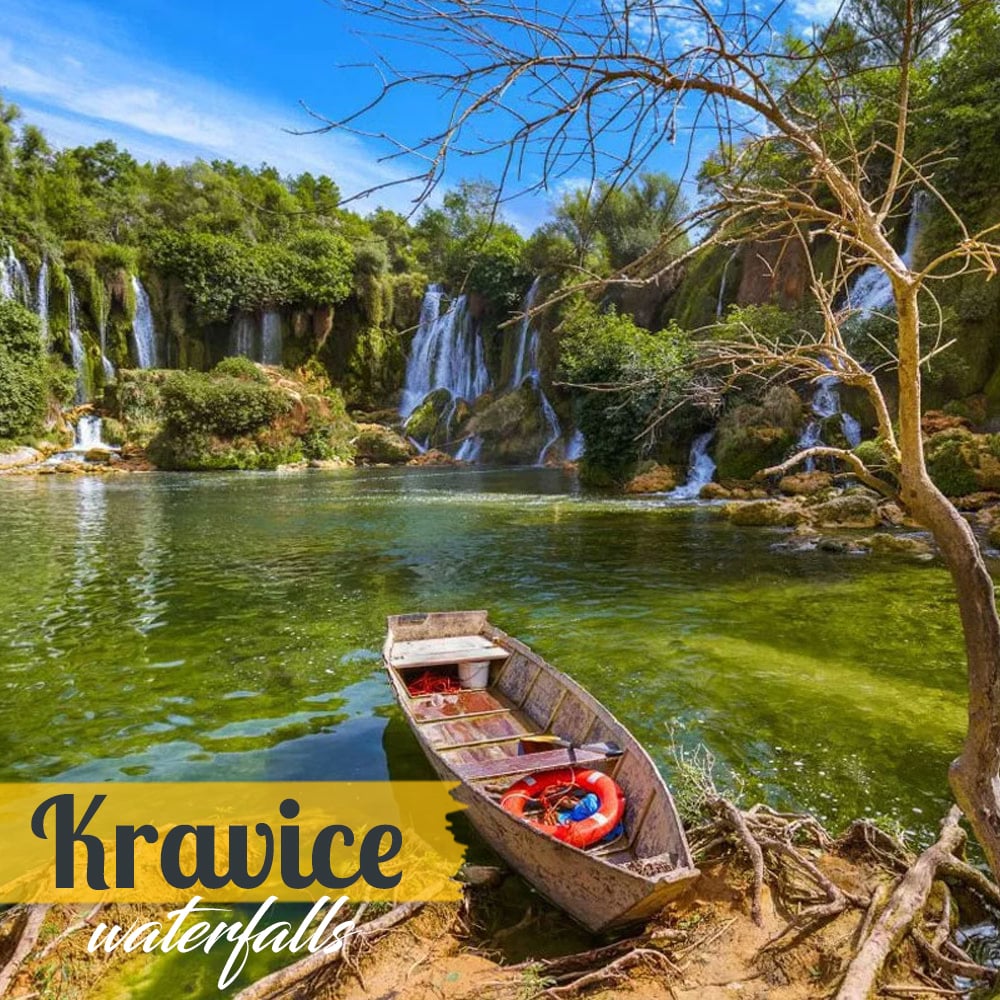 Day Trip from Dubrovnik: MOSTAR & KRAVICE Waterfalls | PRIVATE TOUR