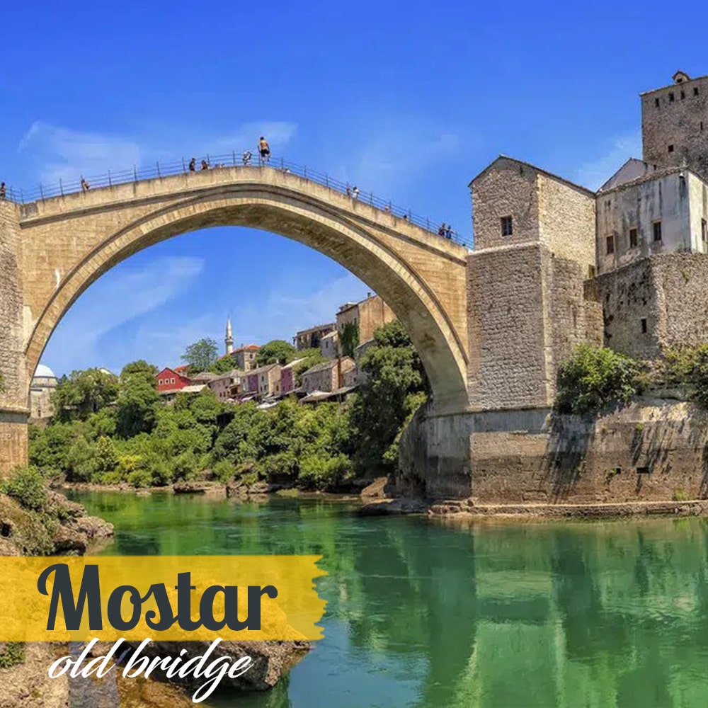Day Trip from Dubrovnik: MOSTAR & KRAVICE Waterfalls | PRIVATE TOUR