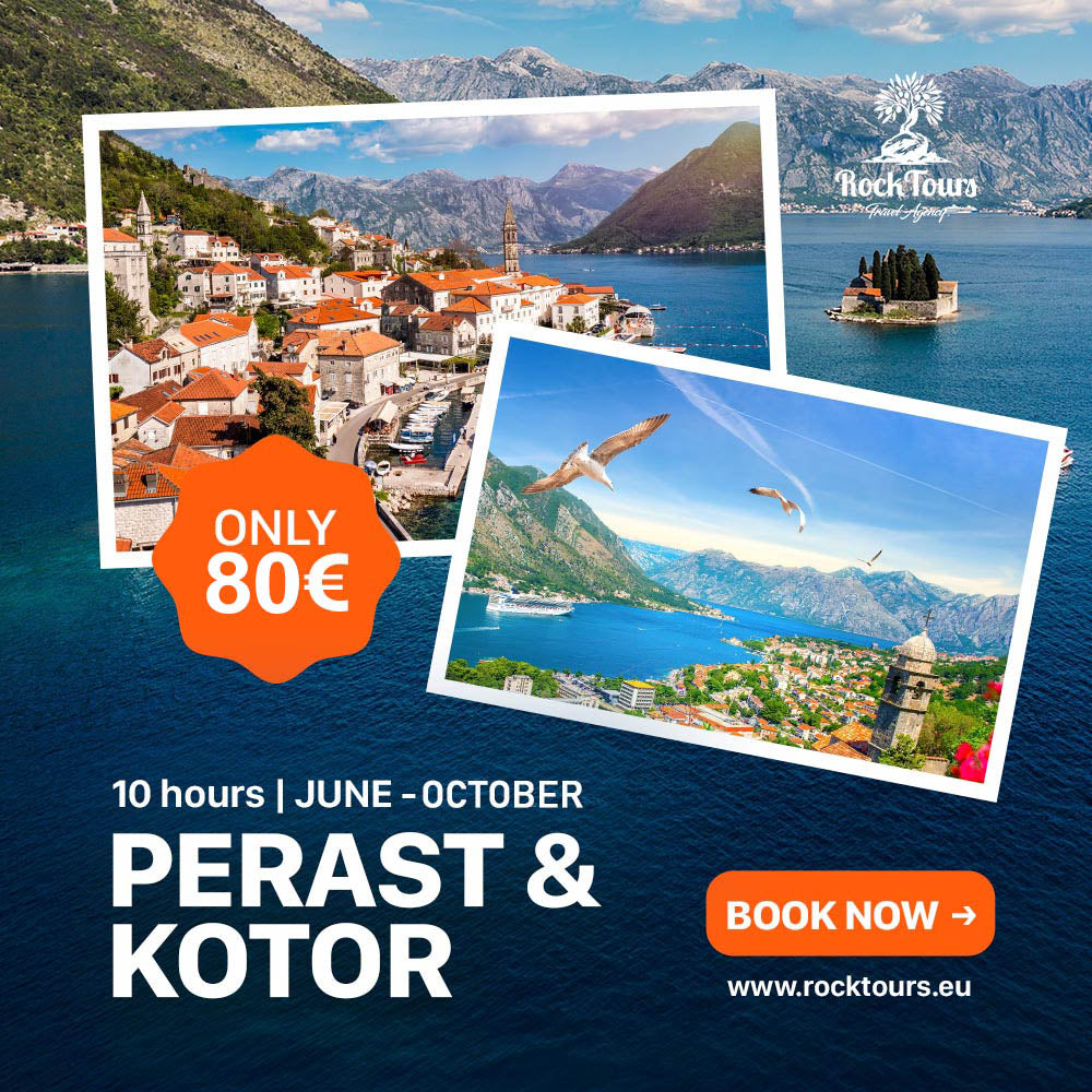 Day Trip from Dubrovnik: MONTENEGRO Perast & Kotor | 2026.